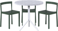 Baxter - Poseidon Cafe Table Package - 3 Chairs